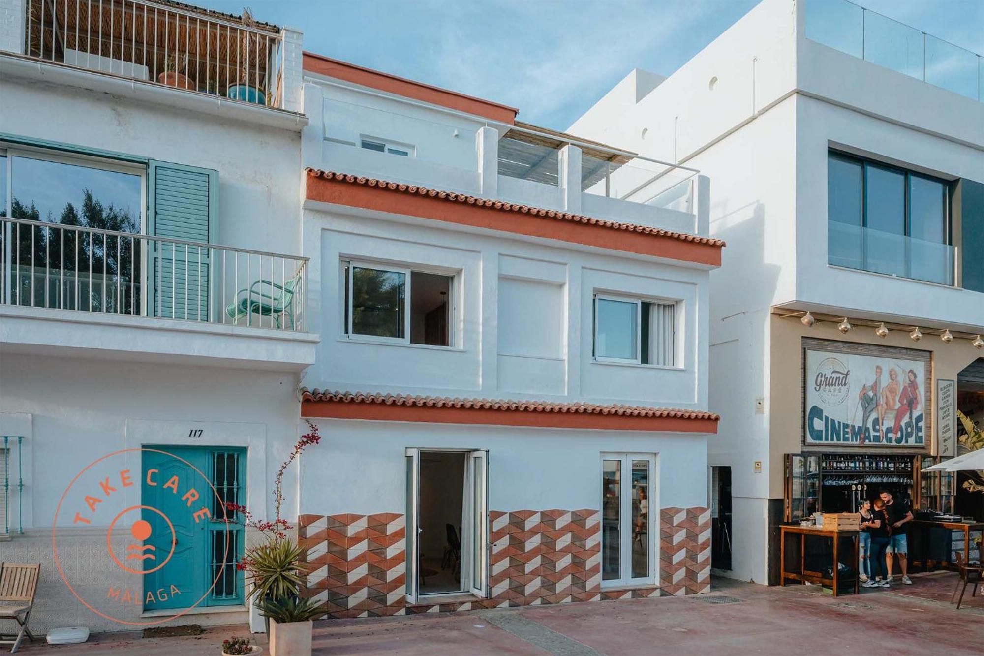 Luxury Beach House In El Palo! - Tcm Malaga Luaran gambar