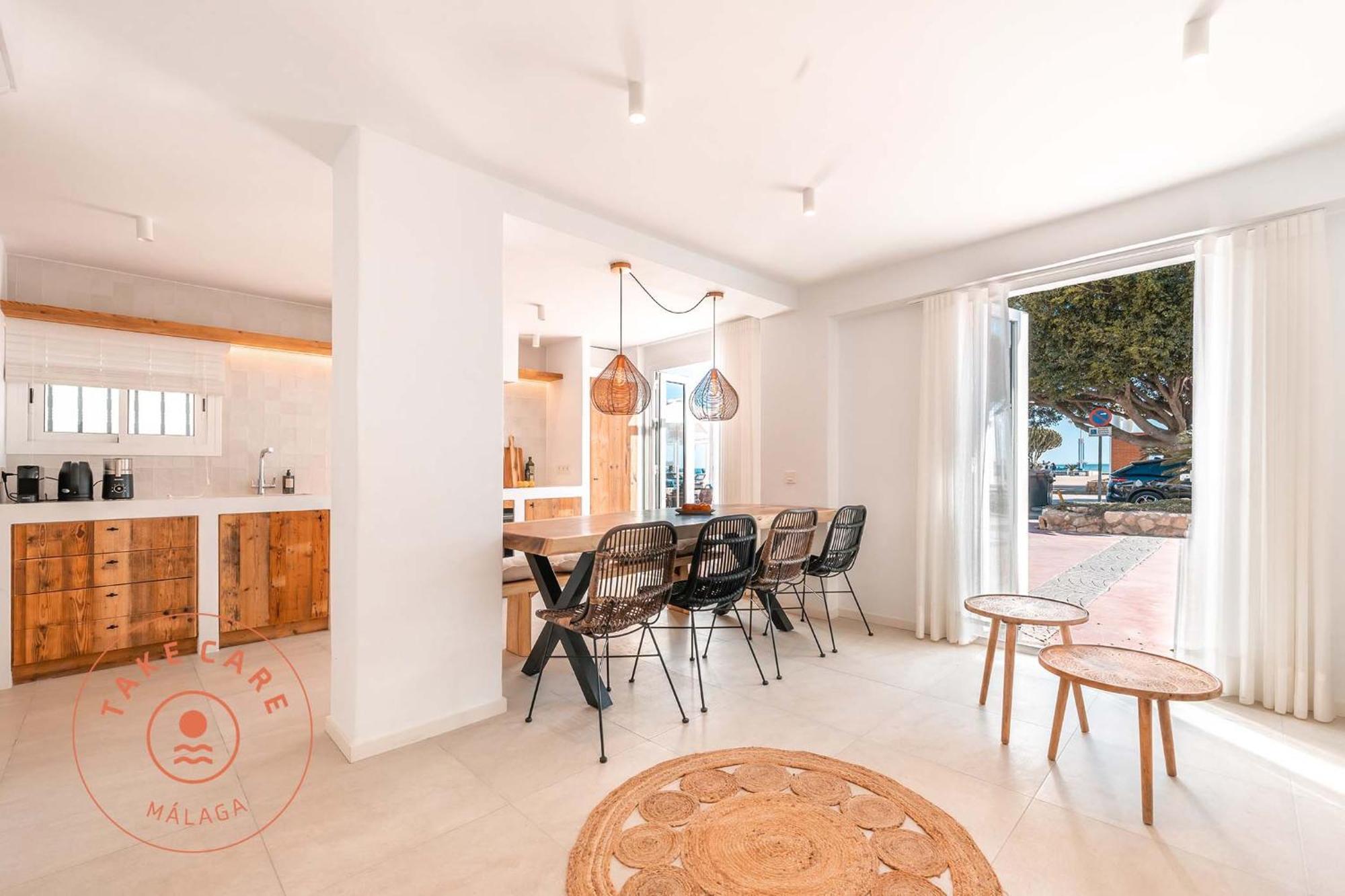 Luxury Beach House In El Palo! - Tcm Malaga Luaran gambar